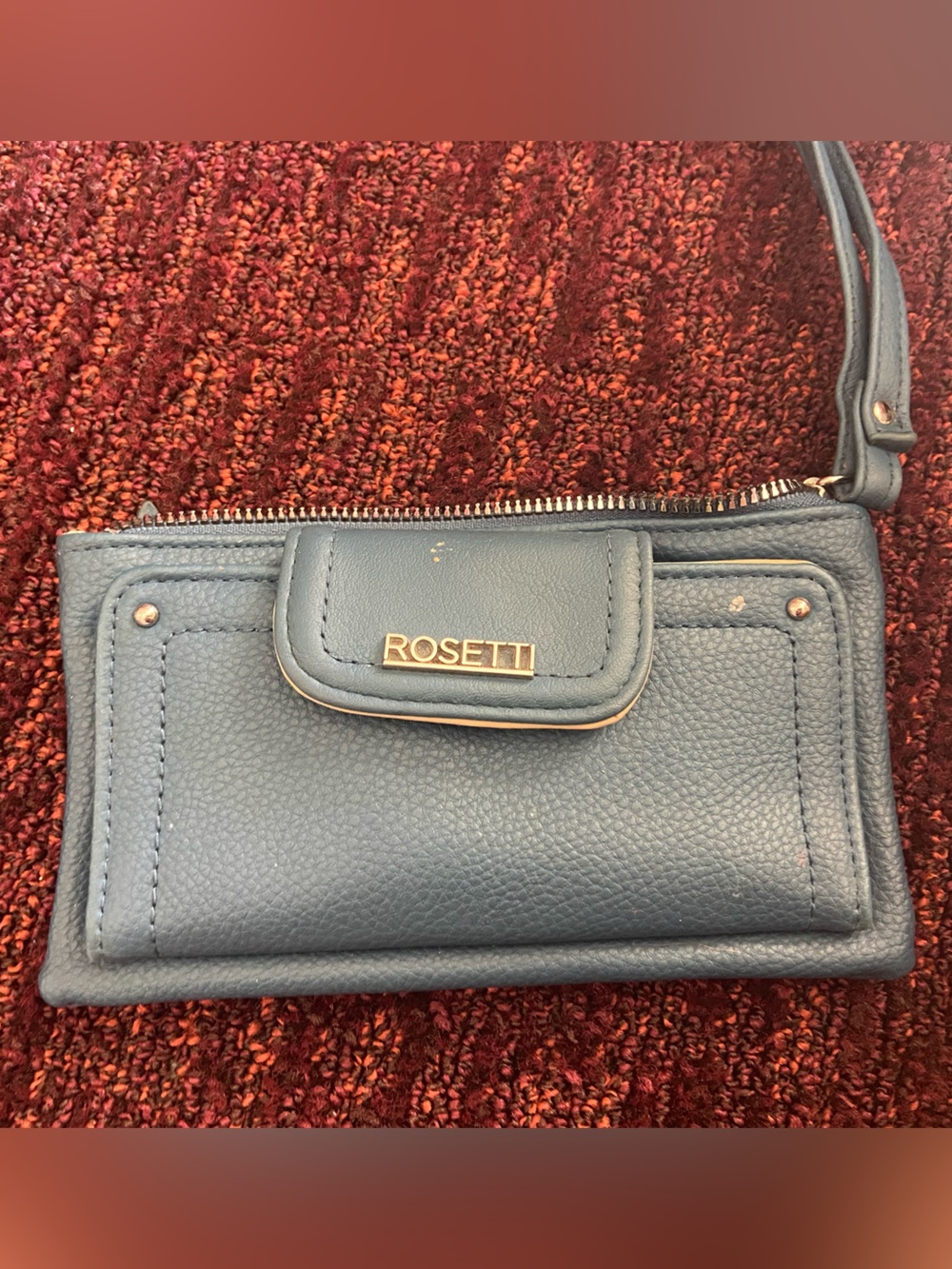 Rosetti Blue Wristlet wallet